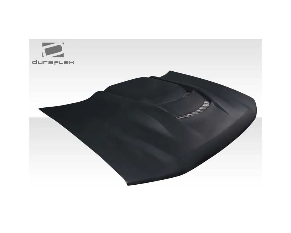 Duraflex Replacement For 2002-2008 Chevrolet Trailblazer ZR1 V2 Look Hood - 1 Piece