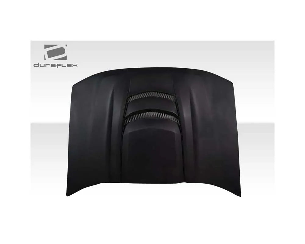 Duraflex Replacement For 2002-2008 Chevrolet Trailblazer ZR1 V2 Look Hood - 1 Piece