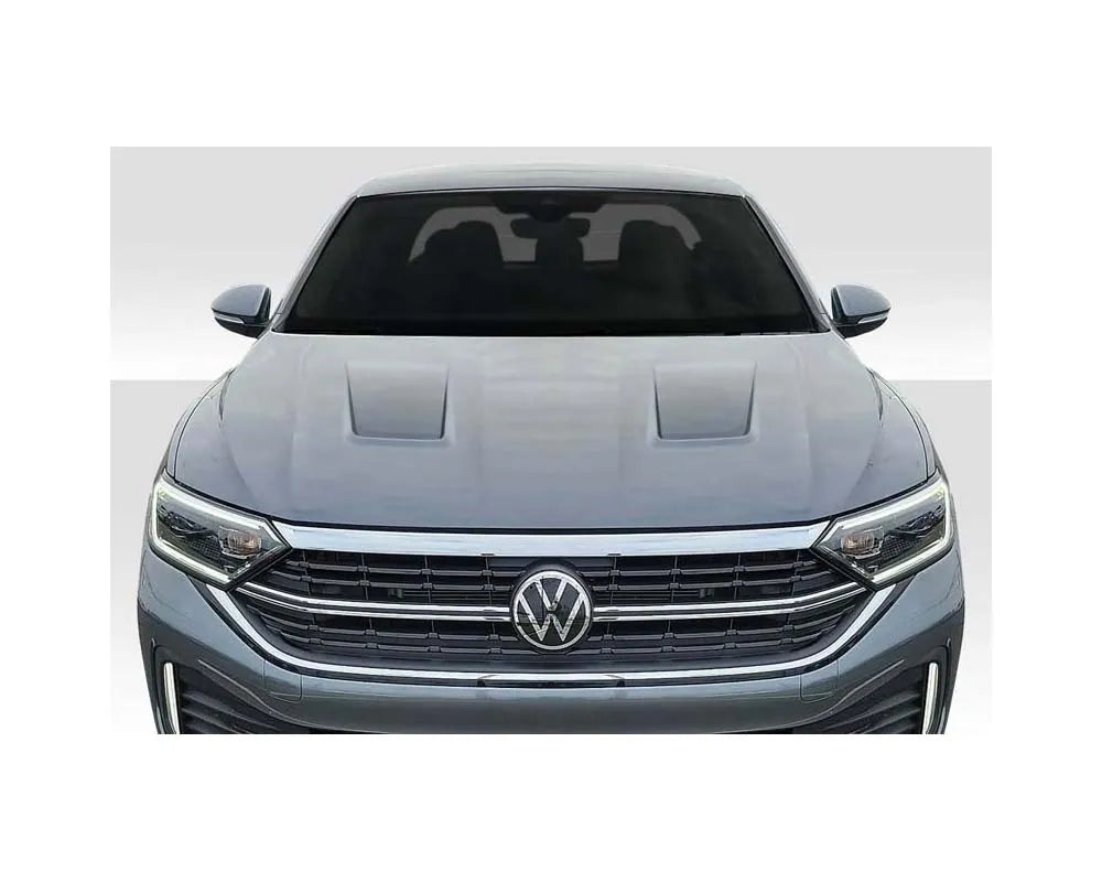 Duraflex Replacement For 2019-2024 Volkswagen Jetta Stinger Hood - 1 Piece