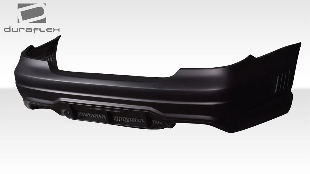 Duraflex Aiming Rear Bumper Cover Compatible With 2003-2009 Mercedes Benz E Class - 1 Piece