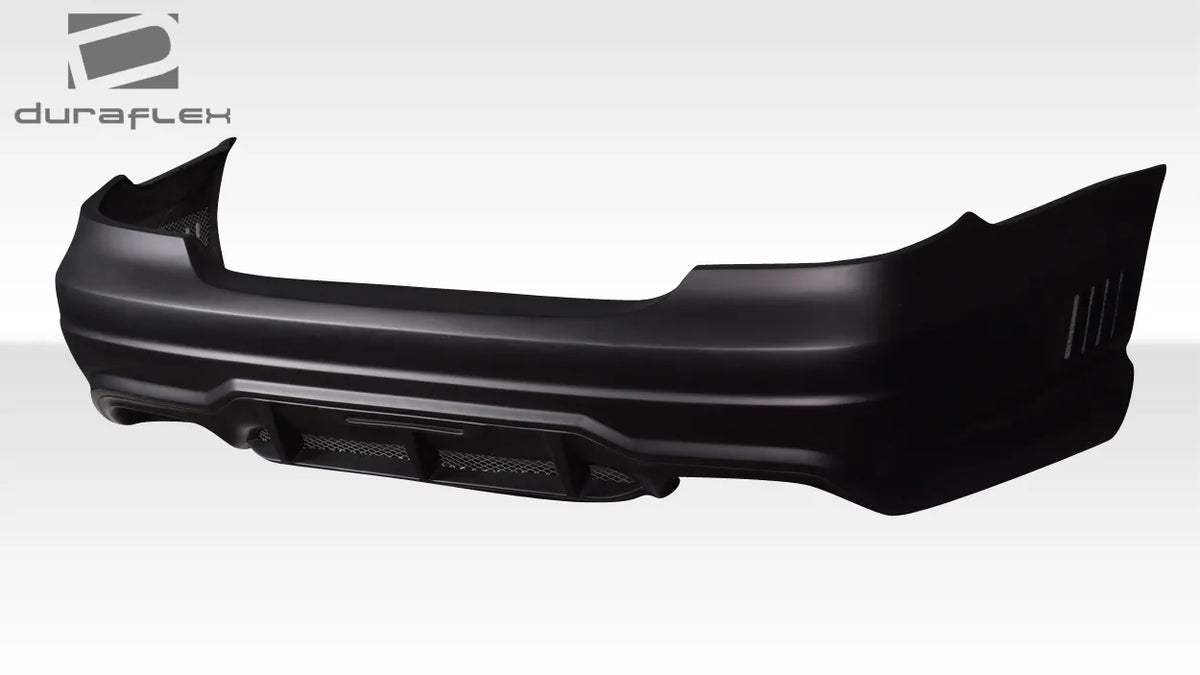 Duraflex Aiming Rear Bumper Cover Compatible With 2003-2009 Mercedes Benz E Class - 1 Piece