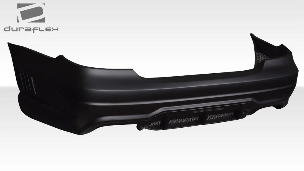 Duraflex Aiming Rear Bumper Cover Compatible With 2003-2009 Mercedes Benz E Class - 1 Piece