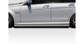 Duraflex Radian Side Skirts Splitters Compatible With 2008-2014 Mercedes Benz C Class - 2 Piece