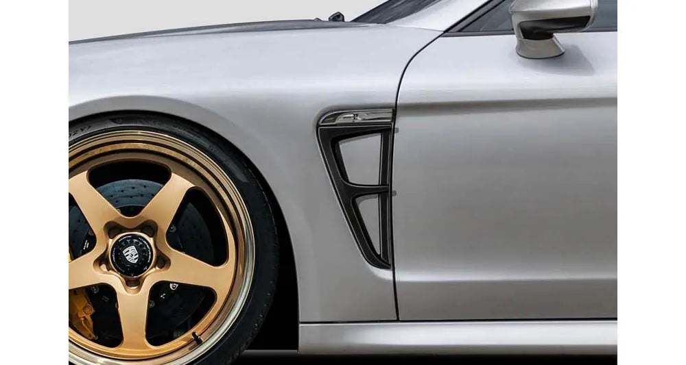 Duraflex Aiming Front Fenders Add Ons Compatible With 2010-2013 Porsche Panamera - 2 Piece