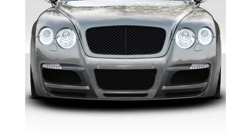 Duraflex Agent Front Bumper Cover Compatible With 2003-2010 Bentley Continental GT - 1 Piece