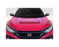 Extereme Dimensions Duraflex V2 Type R Look Hood Compatible With 2016-2021 Honda Civic - 1 Piece