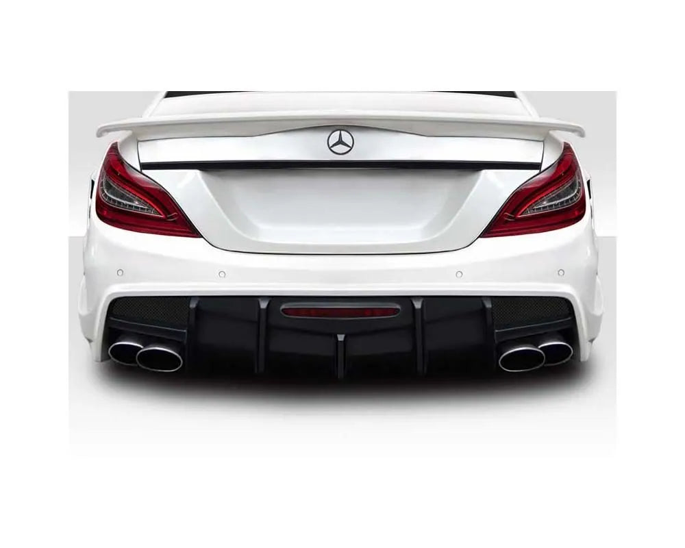 Duraflex Vector Wide Body Rear Bumper Cover Compatible With 2012-2018 Merecedes CLS Class - 1 Piece