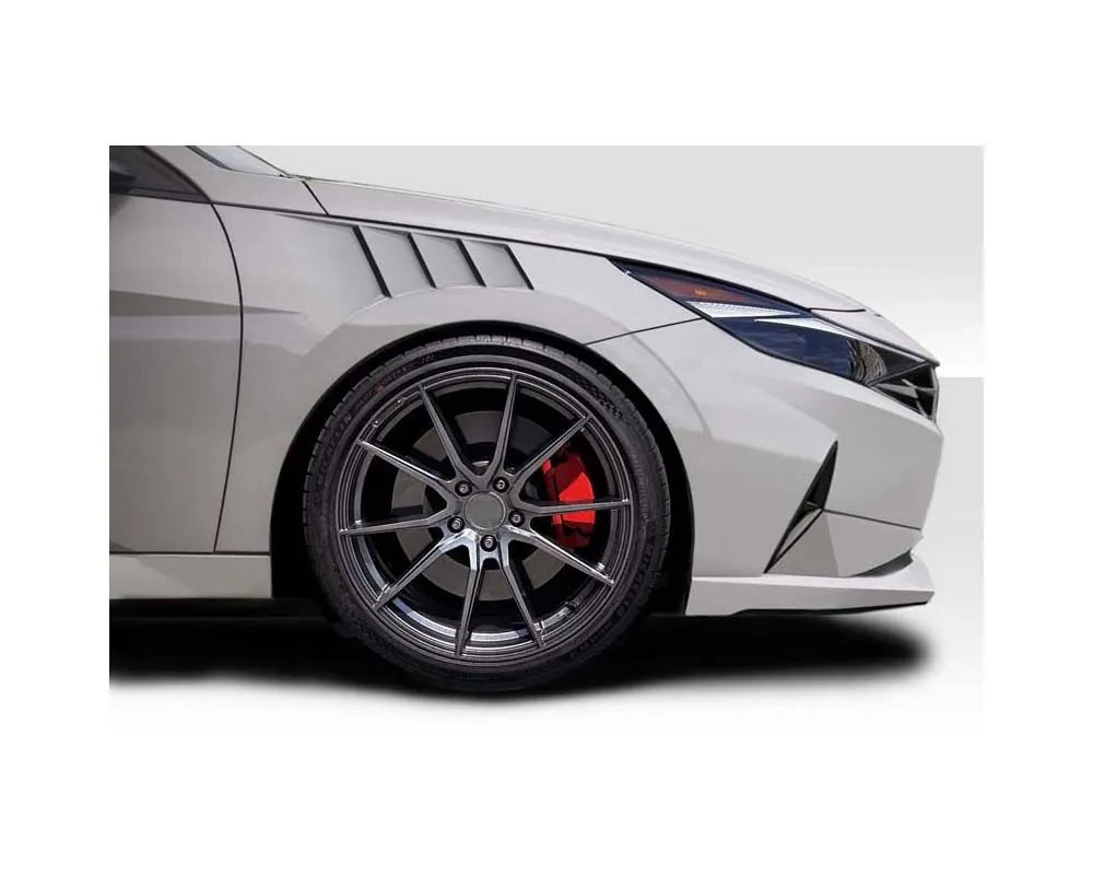 Duraflex Kave Fender Compatible With 2021 - 2023 Hyundai Elantra - 2 Pieces