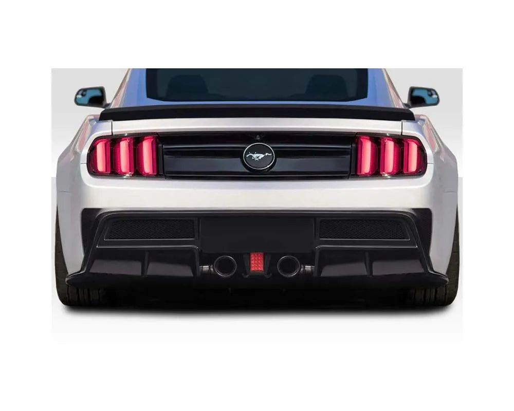 Duraflex Hyper Rear Bumper Compatible With 2015 - 2023 Ford Mustang  - 1 Piece