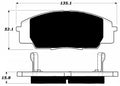 Porterfield Brake Pads for 2005 HONDA S 2000