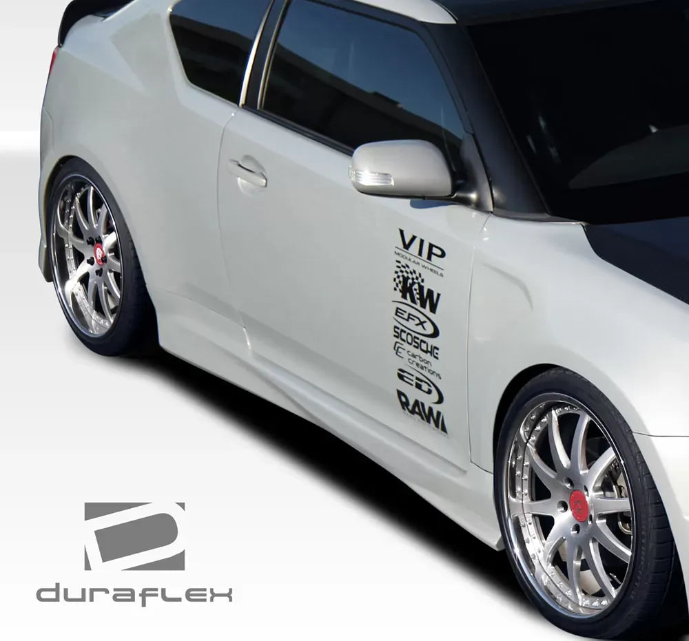 Duraflex GT Concept Side Skirts Compatible With 2011-2015 Scion TC - 2 Piece