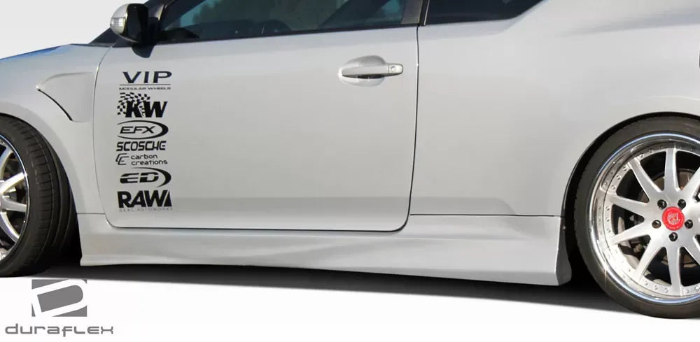 Duraflex GT Concept Side Skirts Compatible With 2011-2015 Scion TC - 2 Piece