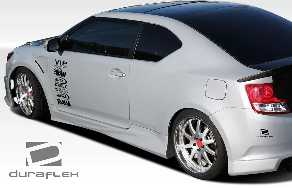 Duraflex GT Concept Side Skirts Compatible With 2011-2015 Scion TC - 2 Piece
