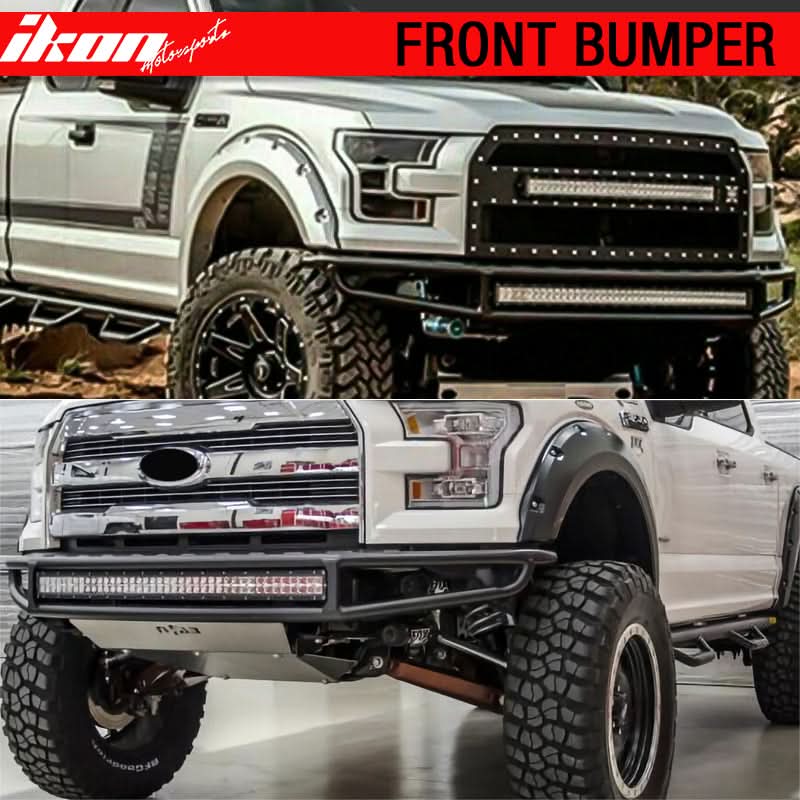 2015-2022 Ford F-150 Off-Road Textured Front Bumper Guard