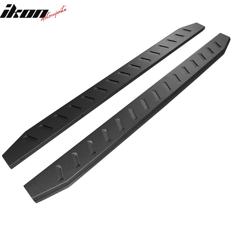 2009-2014 Ford F-150 R Style Side Step Bar Running Boards Iron Steel