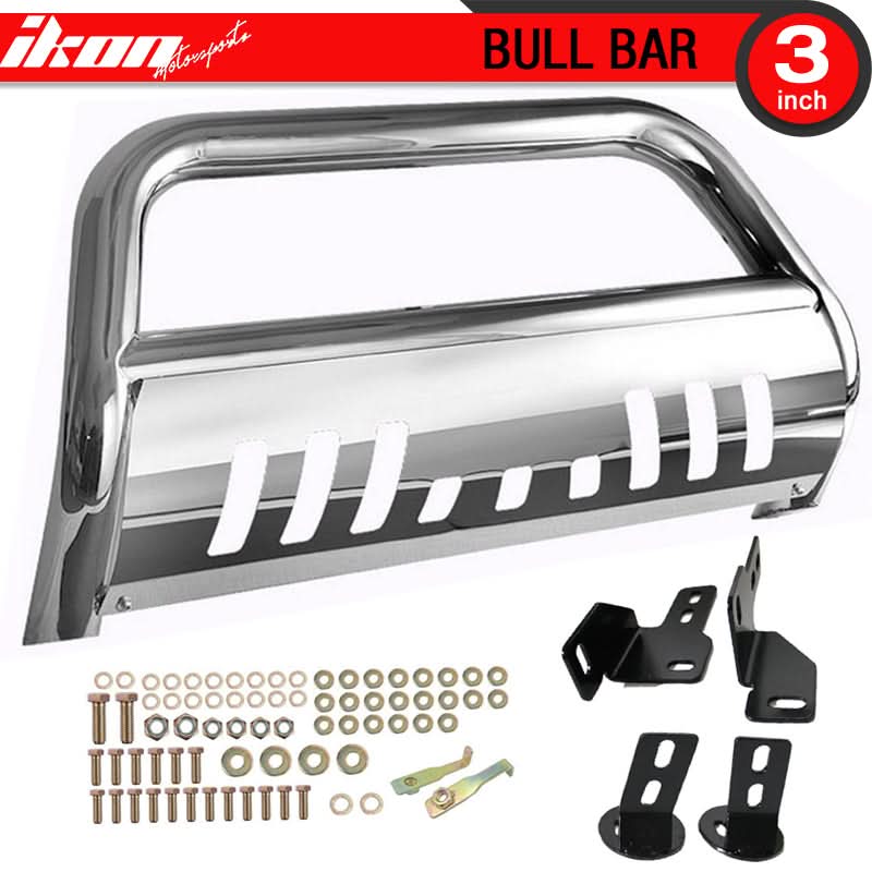 2005-2007 Ford F250 F350 F450 F550 SuperDuty Bull Bar Stainless Steel