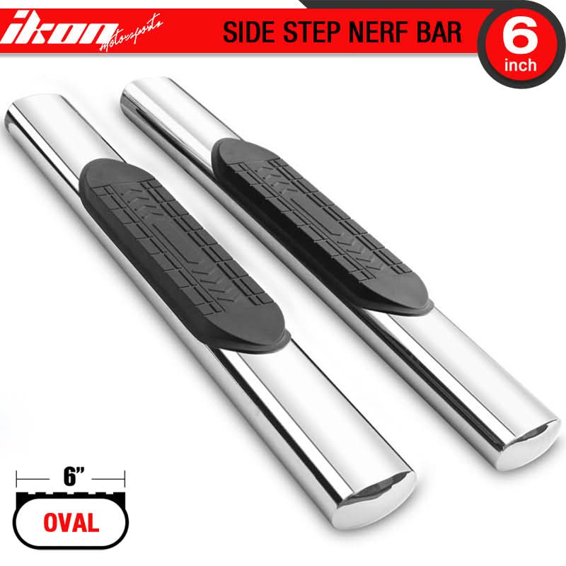 2001-2013 Silverado Sierra 1500 Regular Cab 6In SS Running Boards