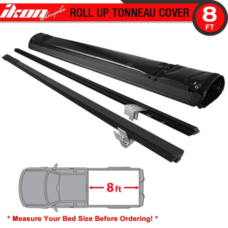 2002-2017 Dodge Ram 1500 8 Feet Roll and Lock Soft Style Tonneau Cover