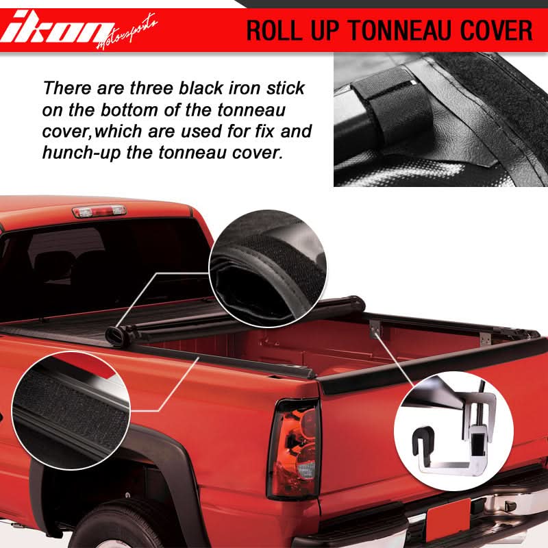 2005-2011 Dodge Dakota Extended Cab 06-09 Radier 6.5Ft Tonneau Cover