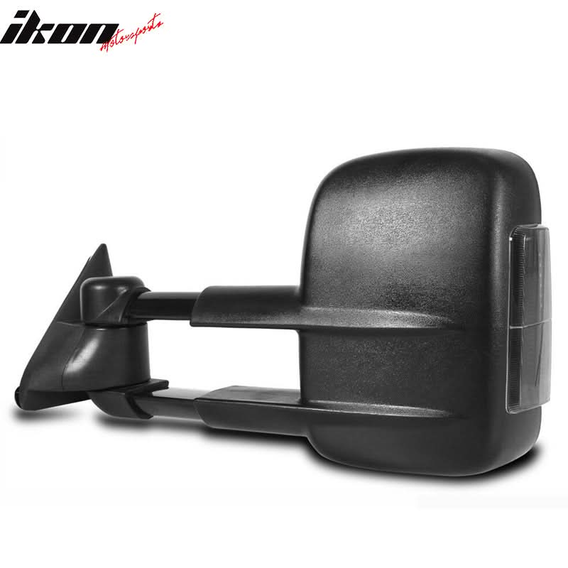 2003-2007 Chevy Silverado Power Heated LED Signals Tow Mirrors