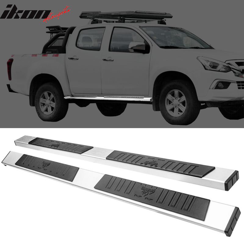 2002-2008 Dodge Ram 1500 2500 3500 Quad Cab 5'' Running Board Aluminum