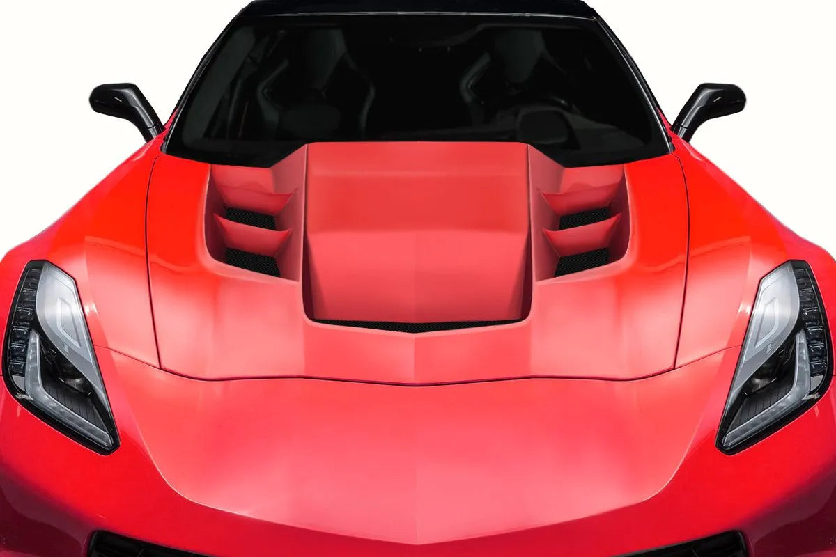 Duraflex Eagy Eye Hood Compatible With 2014-2019 Chevrolet Corvette
