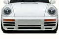 Duraflex Turbo Look Front Bumper Cover Compatible with 1974-1993 Porsche 911 964 - 1 Piece