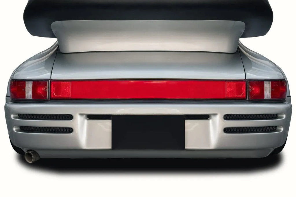 Duraflex Turbo Look Rear Bumper Cover Compatible with 1974-1993 Porsche 911 964 - 1 Piece
