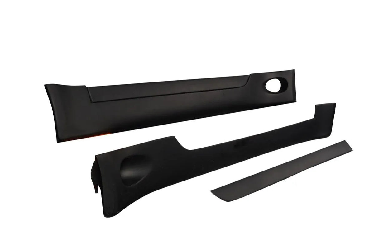 Duraflex Turbo Look Side Skirt Rocker Panels Compatible with 1974-1993 Porsche 911 964 - 2 Pieces