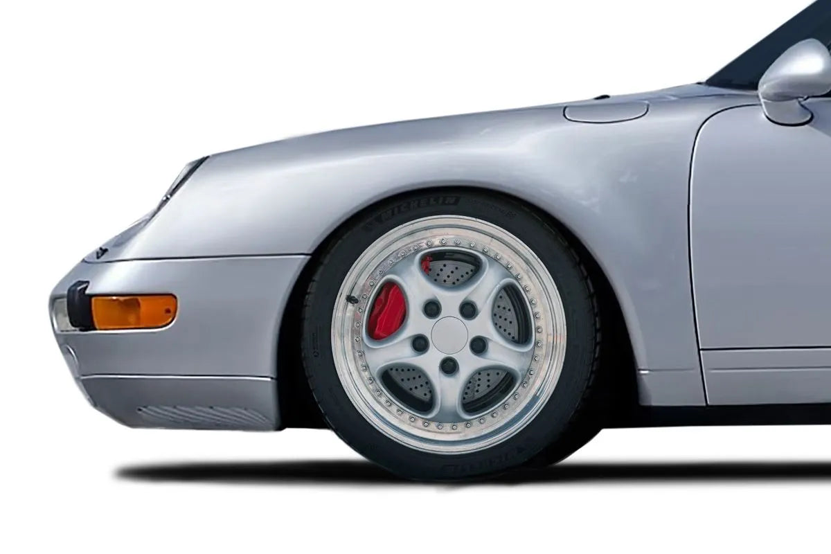 Duraflex OEM Look Front Fenders Compatible with 1995-1998 Porsche 911 Carrera 993 - 2 Pieces