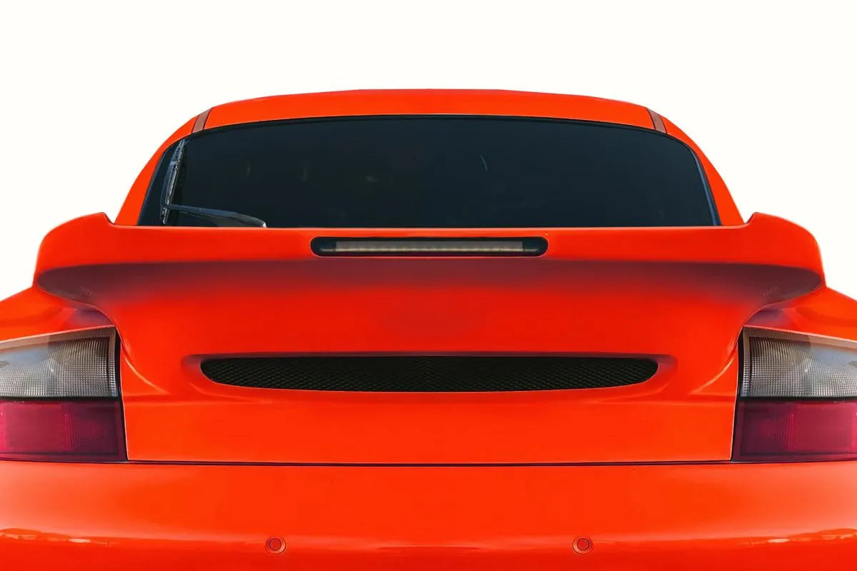 Duraflex Temper Rear Wing Spoiler Compatible with 1999-2004 Porsche 911 C2 C4 996 - 1 Piece (Turbo Body)
