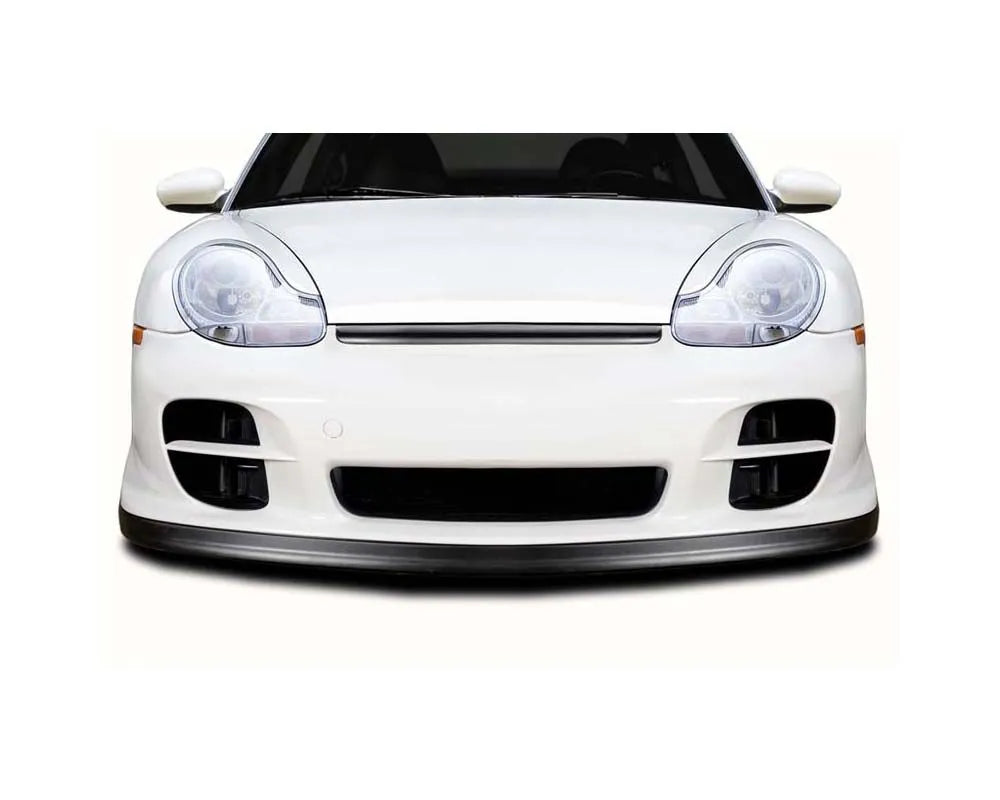 Duraflex GT2 Look Front Lip Spoiler Air Dam Compatible with 1997-2004 Porsche Boxster 986 - 1 Piece (for GT2 Front Bumpe