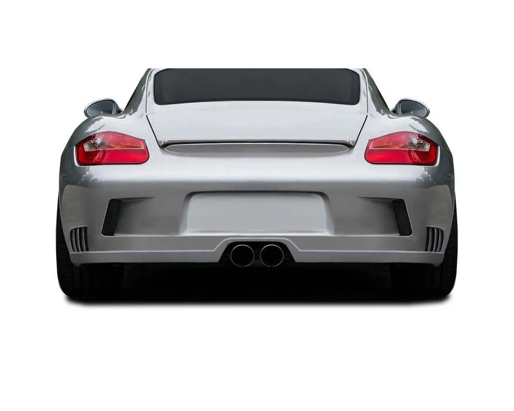 Duraflex 997 GT2 Look Rear Bumper Cover Compatible with 2009-2012 Porsche 987 Cayman - 1 Piece