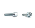 H&R Wheel Bolt 14x1.5 - 38mm Threads, 17mm Head, Audi Removable Ball Seat