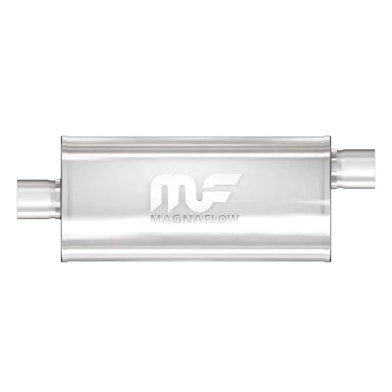 MagnaFlow 5 X 8in Oval Straight-Through Performance Exhaust Muffler 12259, Universal Fit