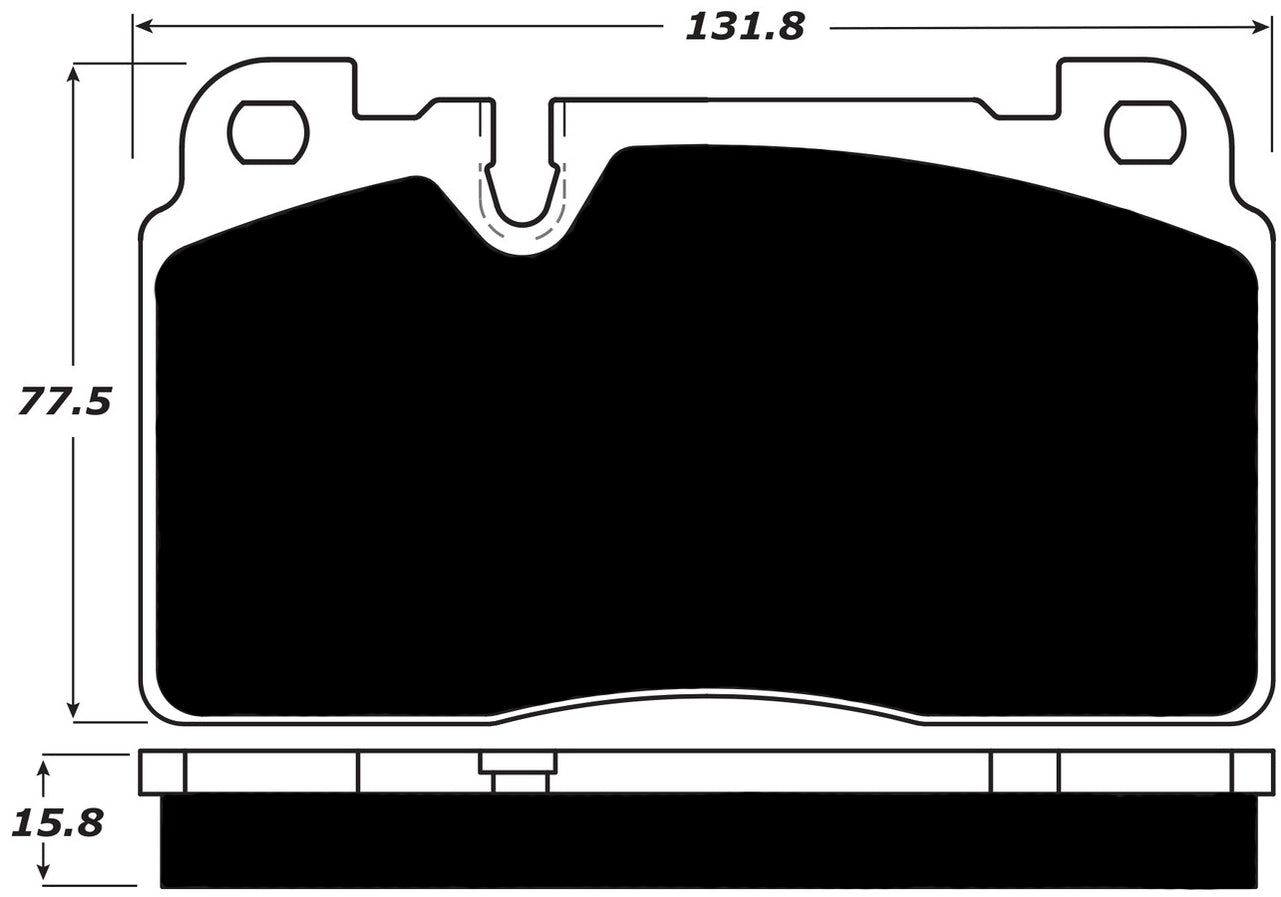 Porterfield Brake Pads for 2017 AUDI Q5 - 2.0T w/Brembo Calipers