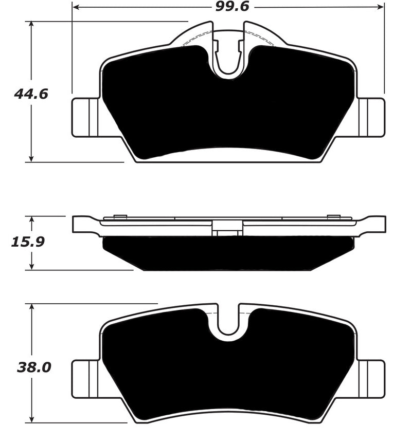 Porterfield Brake Pads for 2017 MINI Hatchback 2 Door