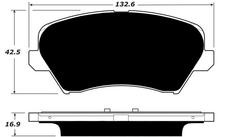 Porterfield Brake Pads for 2013 HYUNDAI ELANTRA GT