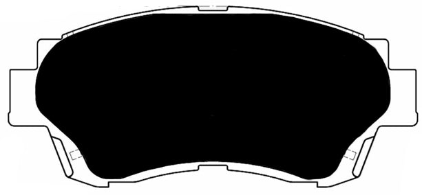 Porterfield Brake Pads for 1993 LEXUS SC 300