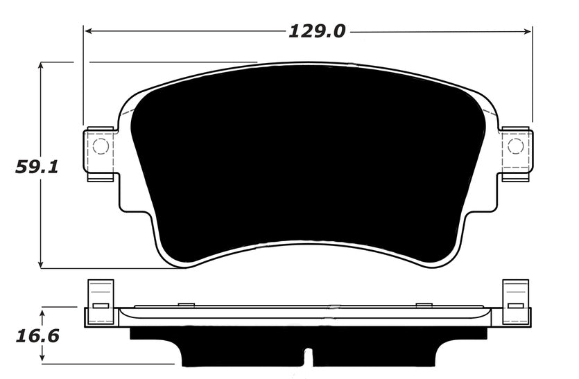 Porterfield Brake Pads for 2018 AUDI A4 - 318mm Front Disc