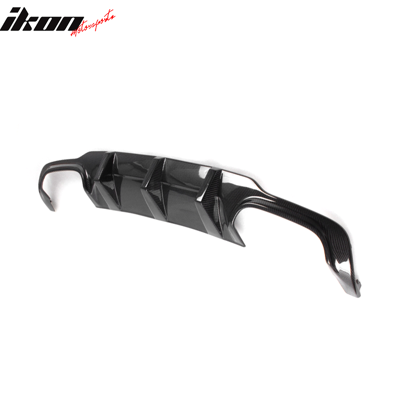 2012-2014 Benz C Class W204 JC Style Rear Lip Diffuser Carbon Fiber