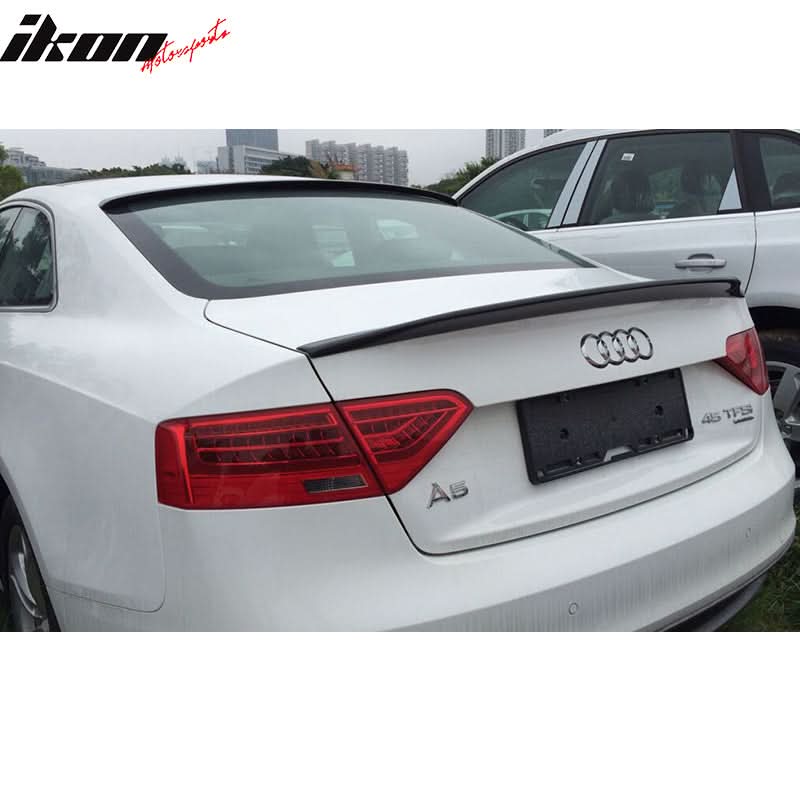 2008-2017 Audi A5 B8 CA Style Rear Roof Spoiler Wing Carbon Fiber