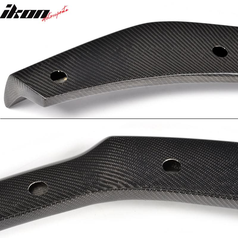 2012-2015 Audi A6 C7 Facelift JC Style Front Bumper Lip Carbon Fiber