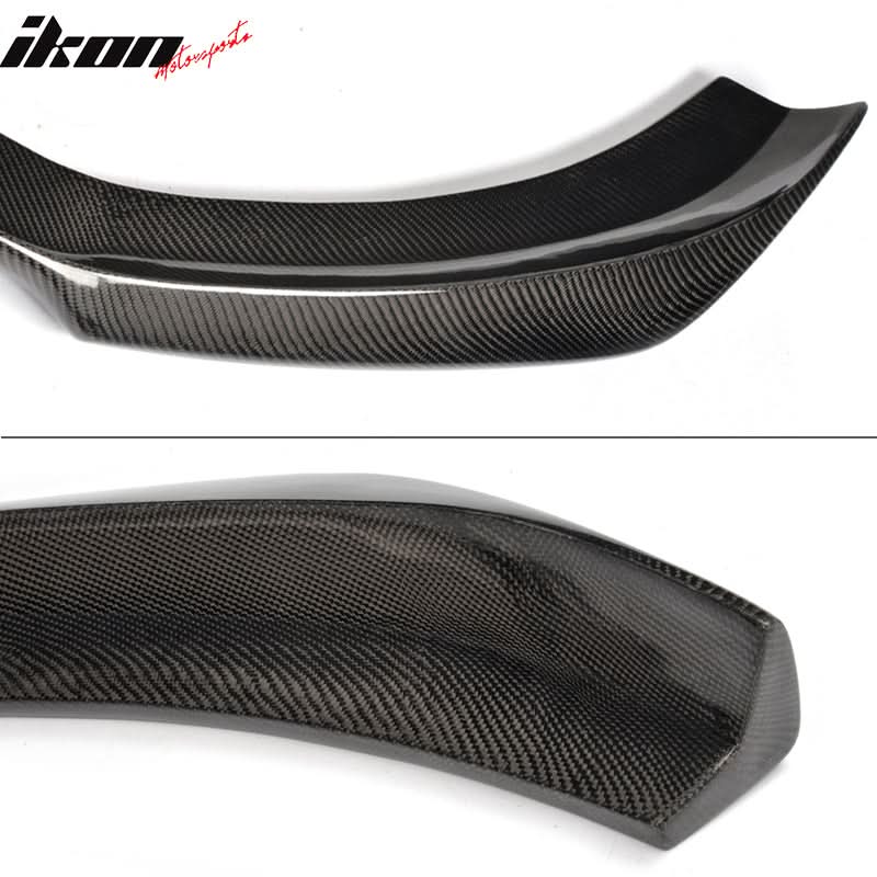 2012-2015 Audi A6 C7 Facelift JC Style Front Bumper Lip Carbon Fiber