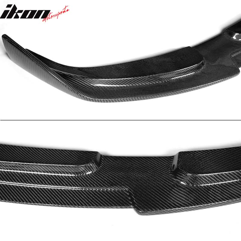 2010-2013 Infiniti G37 V36 JC Style Front Bumper Lip Carbon Fiber