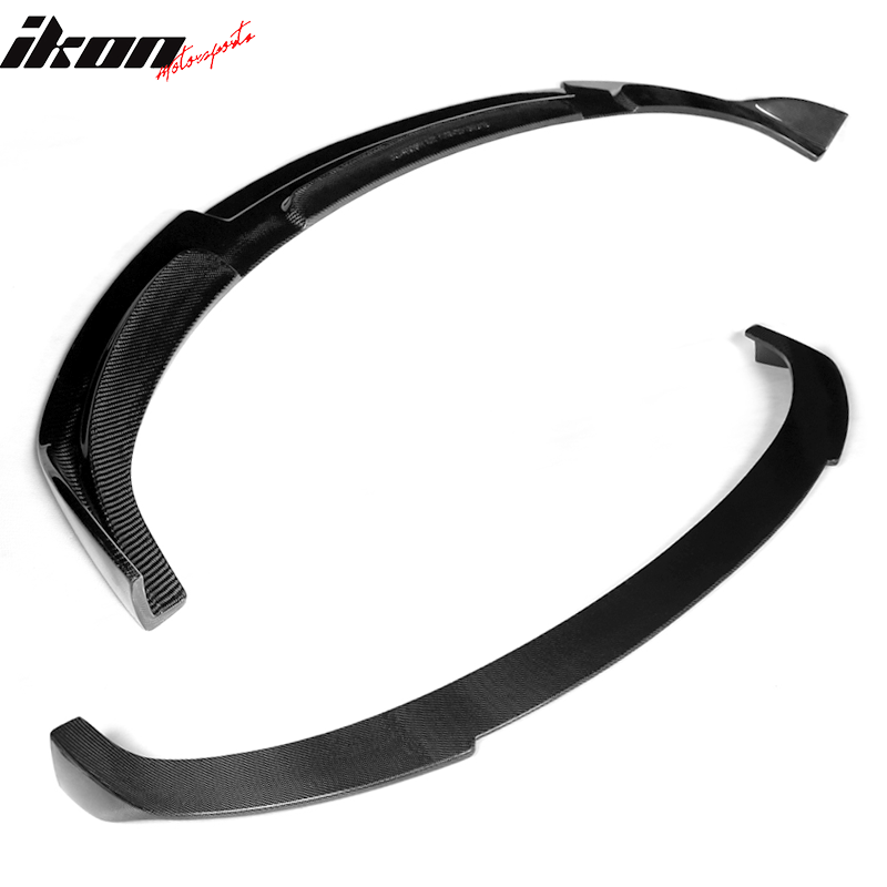 2010-2013 Infiniti G37 V36 JC Style Front Bumper Lip Carbon Fiber