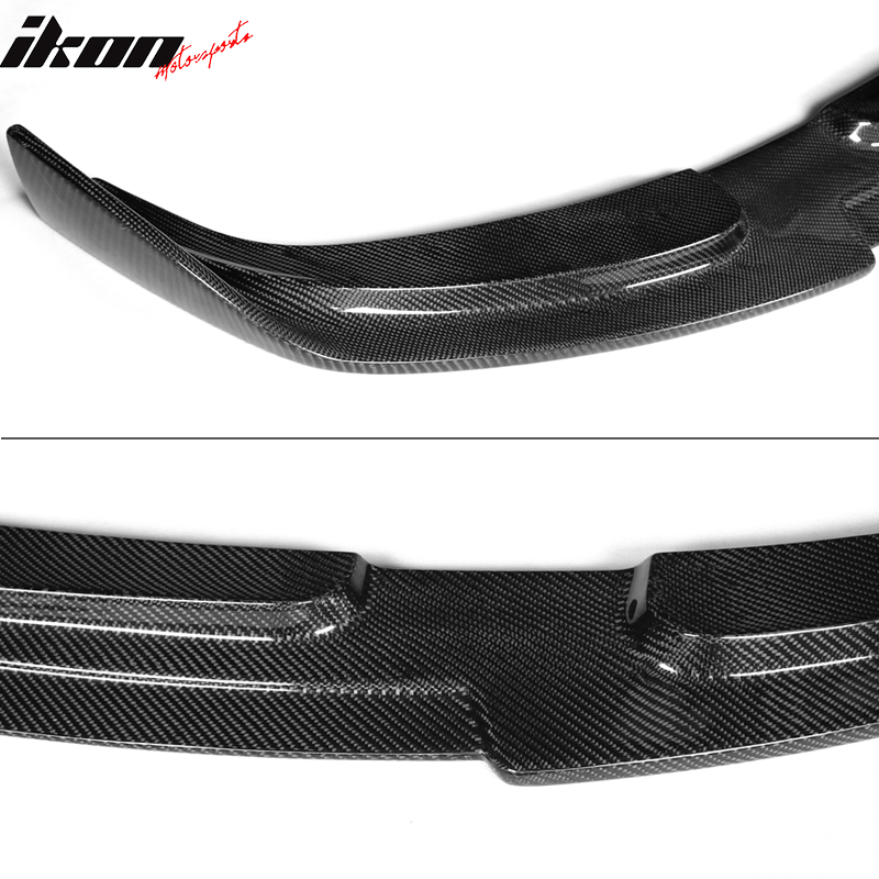 2010-2013 Infiniti G37 V36 JC Style Front Bumper Lip Carbon Fiber
