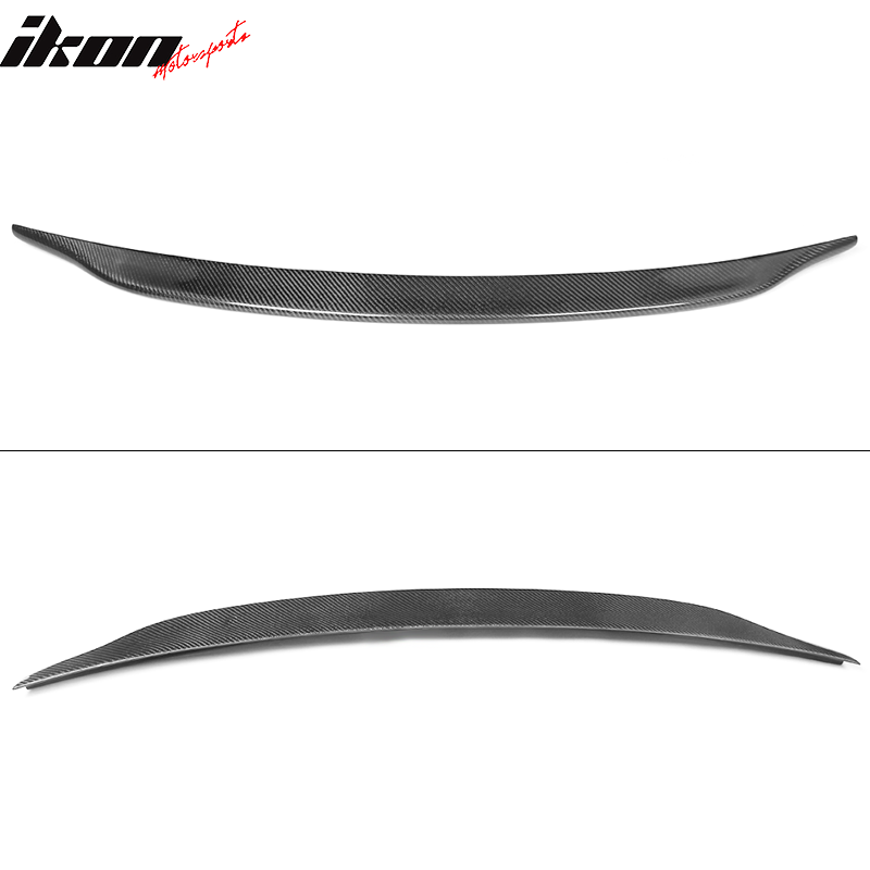 2009-2016 Audi A4 B8 Caractere Style Trunk Spoiler Carbon Fiber
