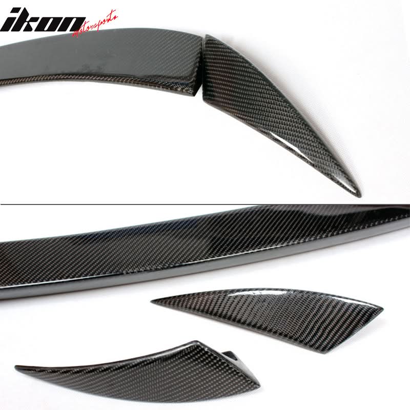 2009-2016 Audi A4 B8 ABT Style Trunk Spoiler Wing Carbon Fiber