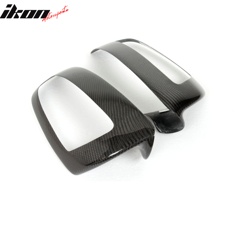 2008-2011 Benz C-Class W204 JC Style Mirror Cover Caps Carbon Fiber